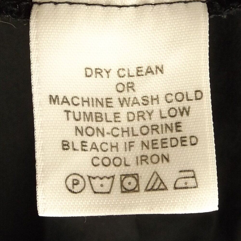 ROBERT RODRIGUEZ Shirt Dress, L, Black, Career, Sash/Bow, Short sleeve Cottony - Picture 13 of 13